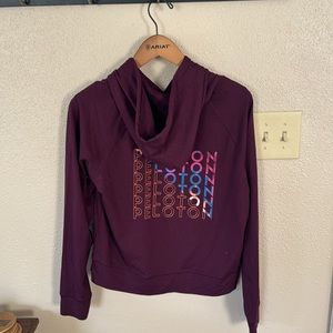 Peloton Crop Hoodie